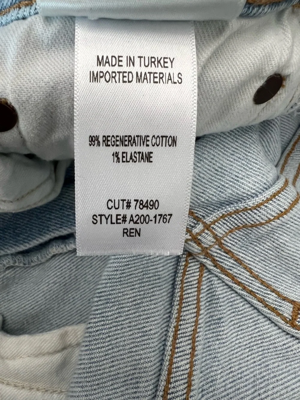 Agolde Ren High Rise Wide Leg Jeans in Beam 26 - Picture 8 of 12